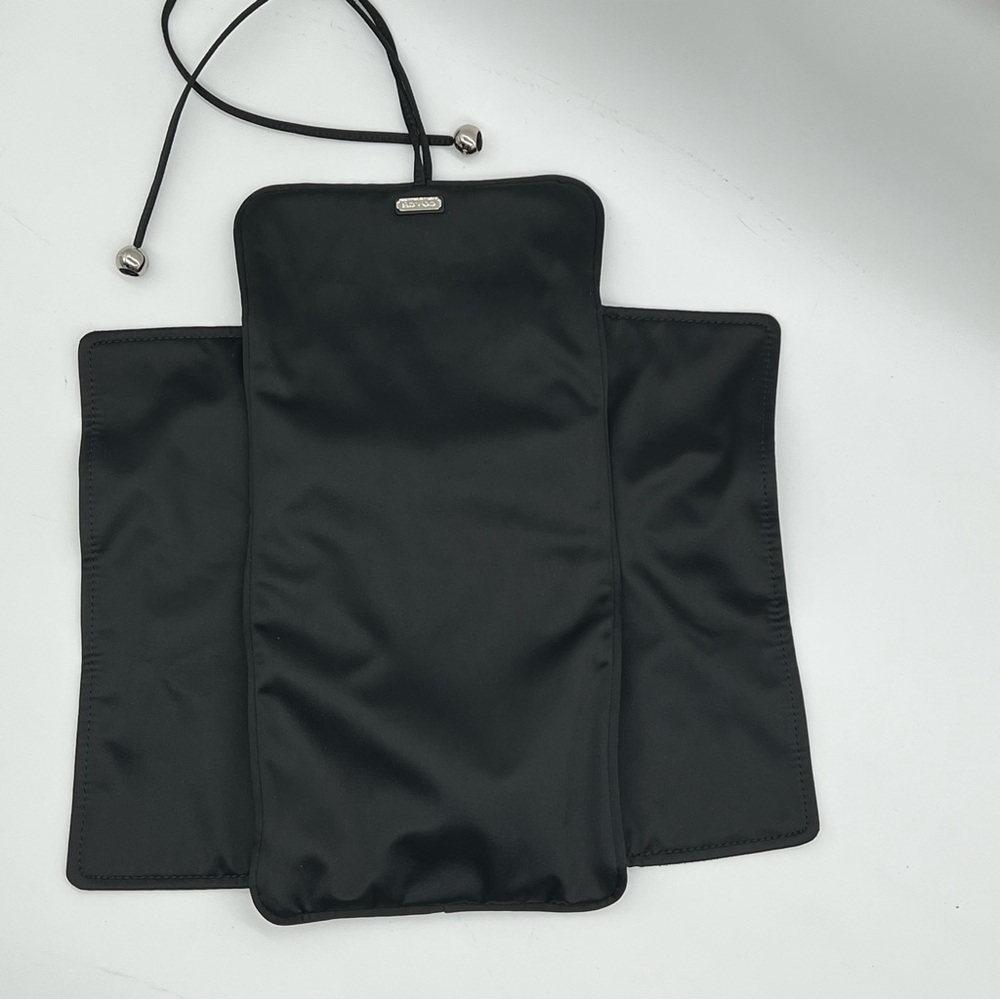 Coach Black Satin Jewelry Roll Organizer EUC w/ Dusty - Picture 4 of 16